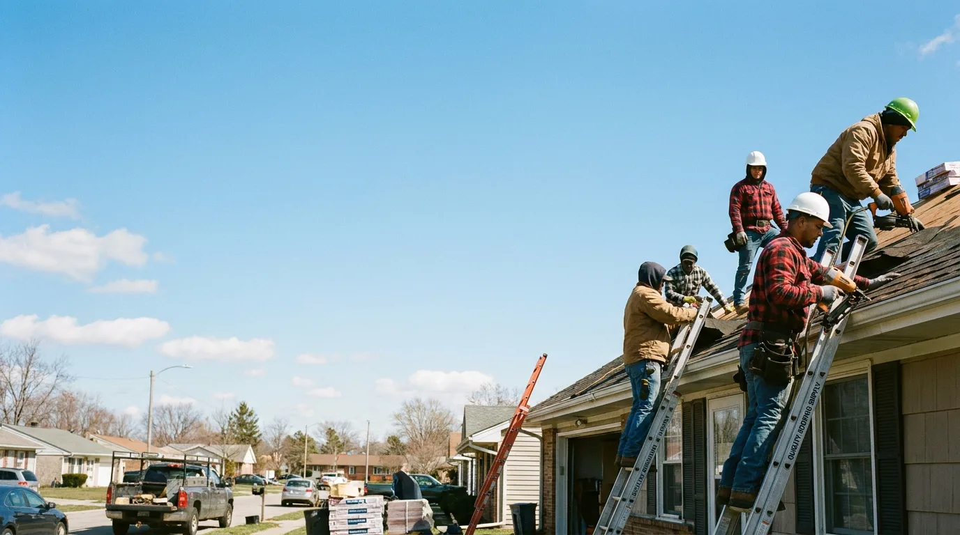 Roofing in Eagarville, IL near me